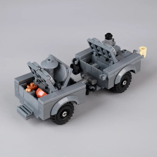 WW2 US Army Field Kitchen Custom Military MOC