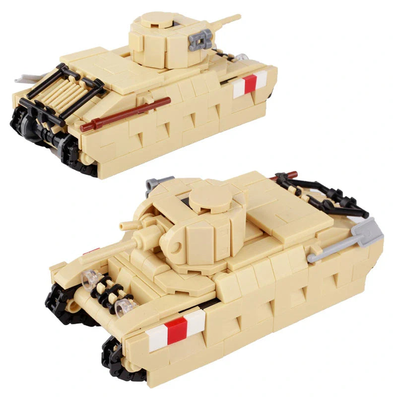 Char d'infanterie britannique Matilda II, modèle militaire personnalisé