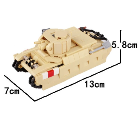 Char d'infanterie britannique Matilda II, modèle militaire personnalisé