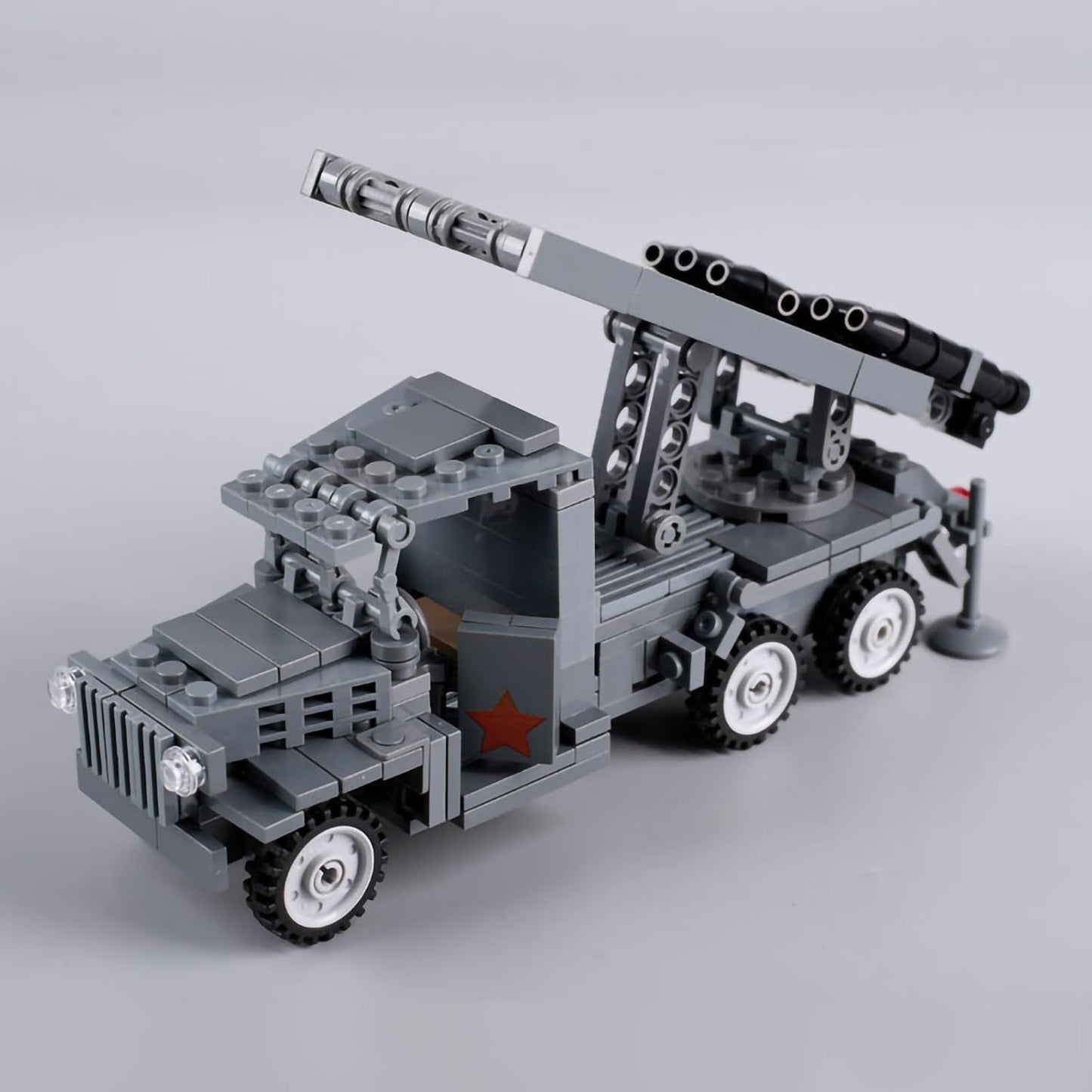 Système de fusée soviétique BM-13 Katyusha de la Seconde Guerre mondiale, MOC militaire personnalisé