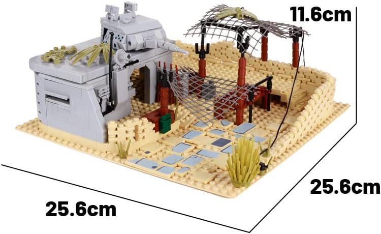 Ensemble de tranchées du champ de bataille du désert (MOC)