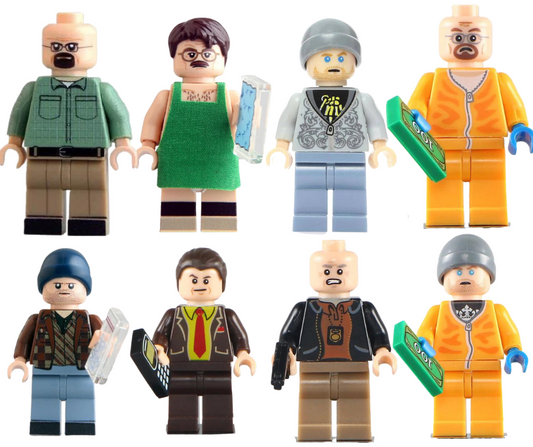 Breaking Bad Custom Minifigure Set