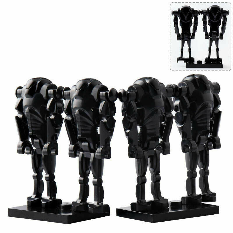 4 x Super Battle Droid custom Star Wars Minifigure