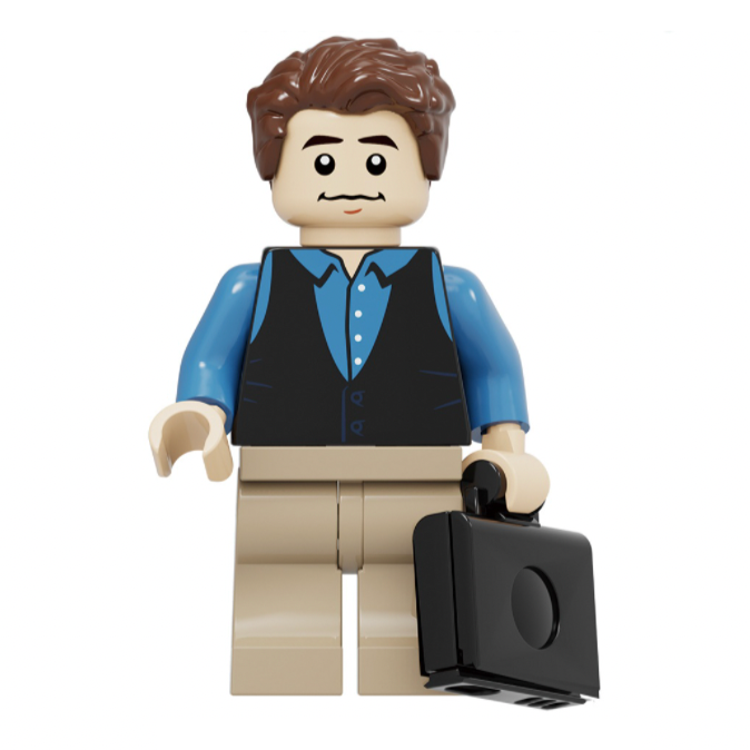 Chandler Bing from Friends TV Series Minifigure