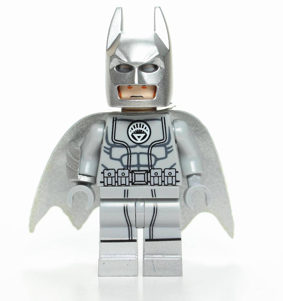 White Lantern Batman Custom DC Comics Superhero Minifigure