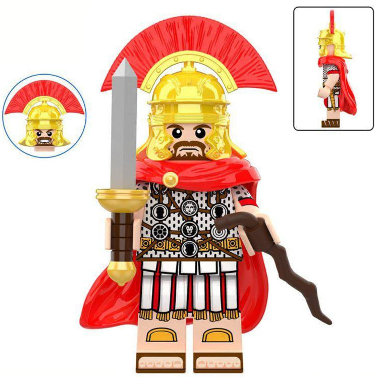 Figurine personnalisée de centurion romain de l'Empire romain