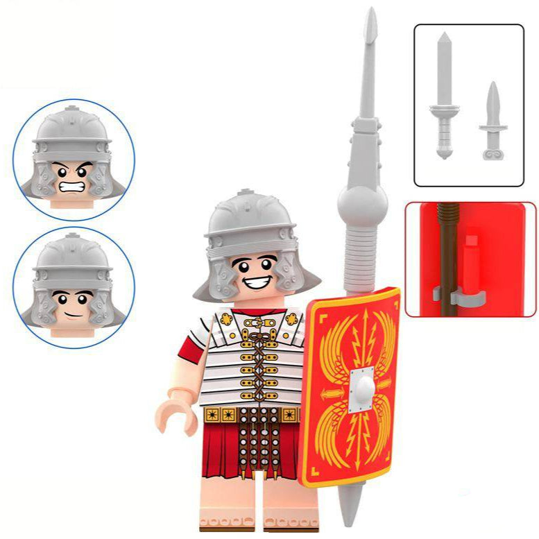 Figurine personnalisée d'infanterie romaine de l'Empire romain