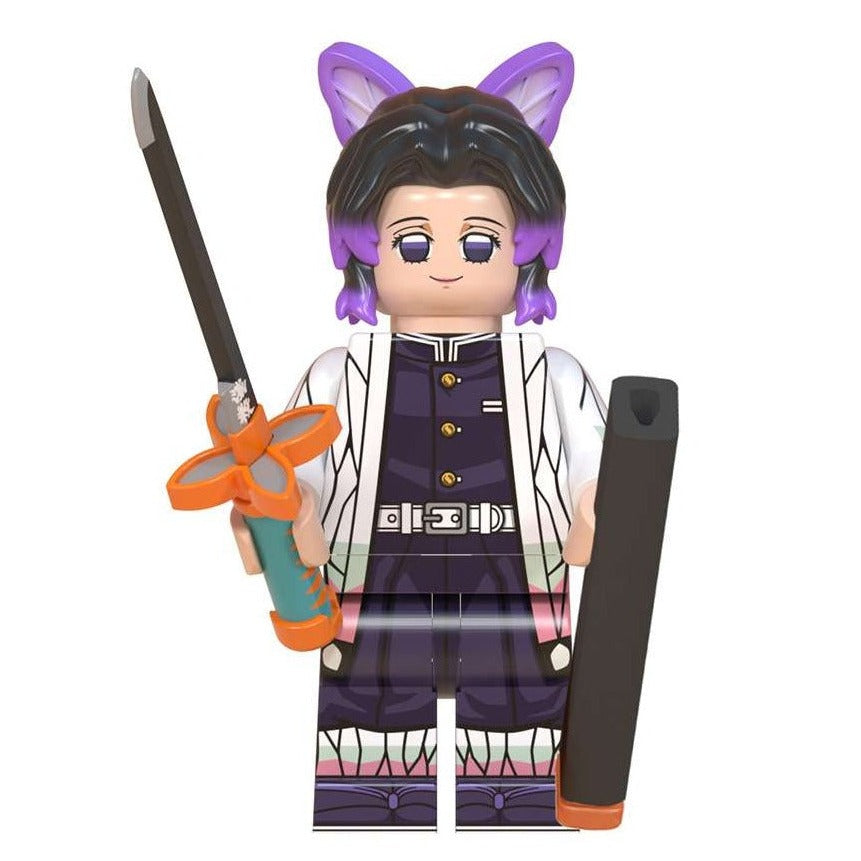 Shinobu Kochou From Demon Slayer Custom Anime Minifigure