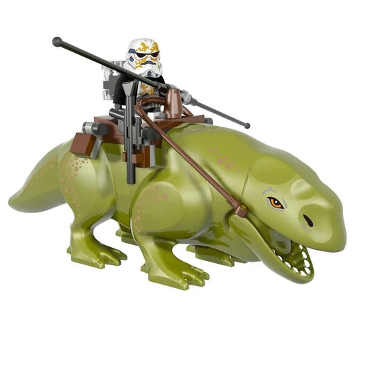 Dewback with Sandtrooper Rider custom Star Wars Minifigure