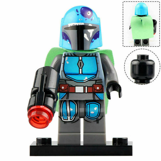 Mandalorian Warrior custom Star Wars Minifigure