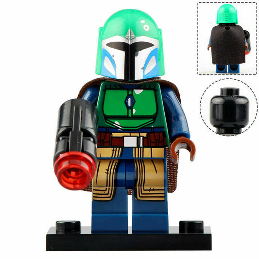 Mandalorian Warrior custom Star Wars Minifigure