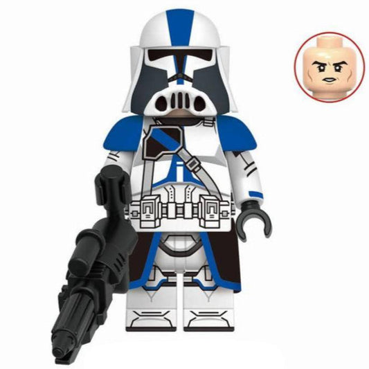 Figurine Star Wars personnalisée du soldat lourd de la 501e Légion