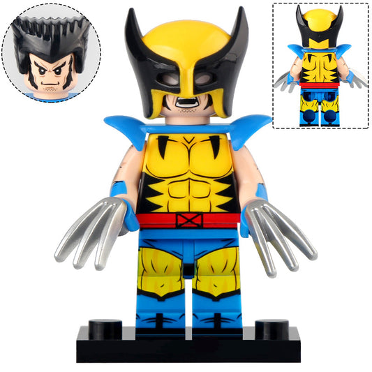 Wolverine (X-Men) Custom Marvel Superhero Minifigure