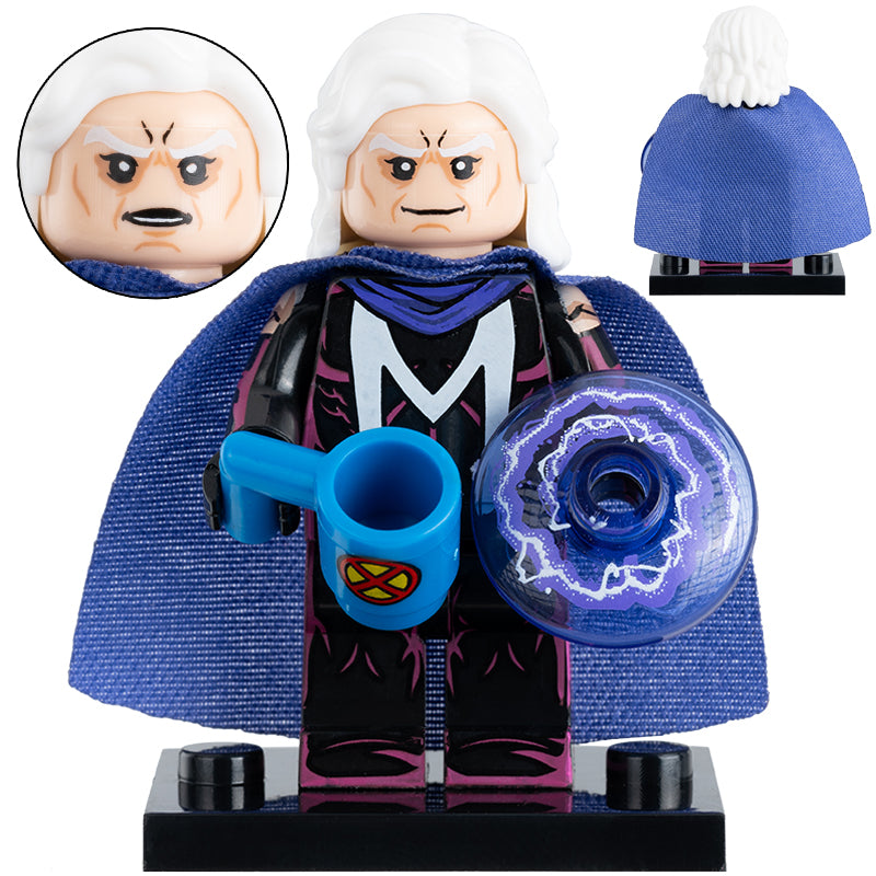 Magneto (X-Men) Custom Marvel Superhero Minifigure