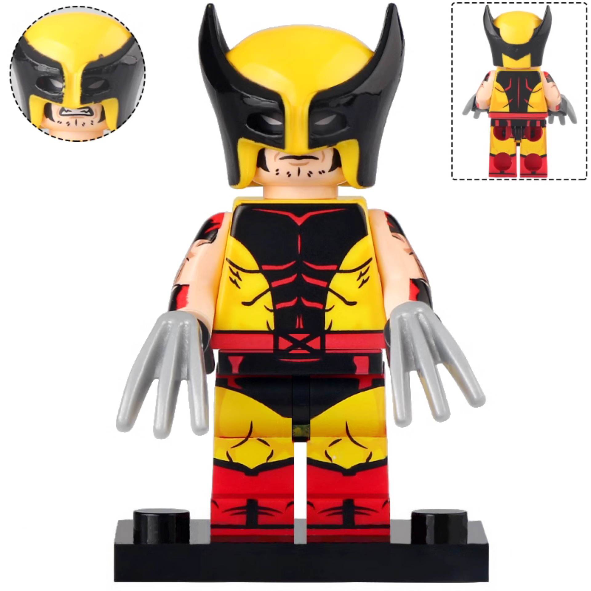 Figurine de super-héros Marvel personnalisée Wolverine (X-Men)