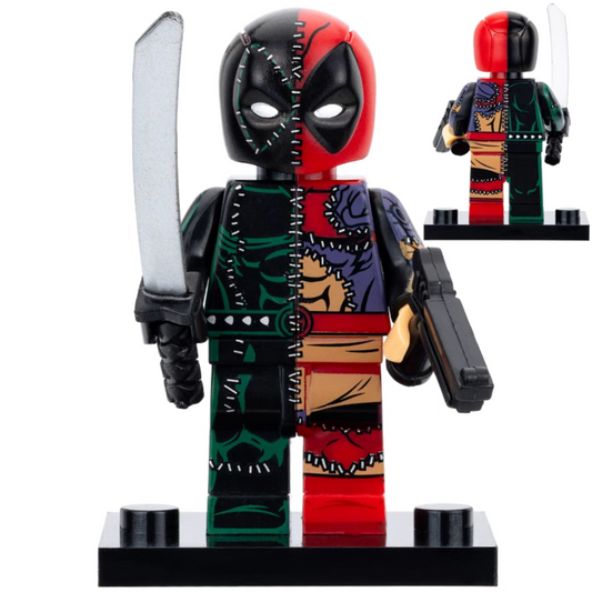 Evil Deadpool Custom Marvel Superhero Minifigure