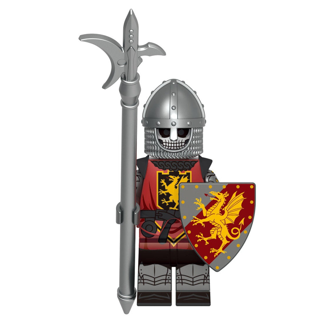 Asperity Infantry Medieval Knight Custom Minifigure