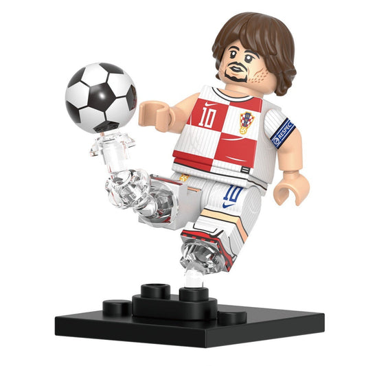 Luka Modrić (Croatia) Custom Football Player Minifigure