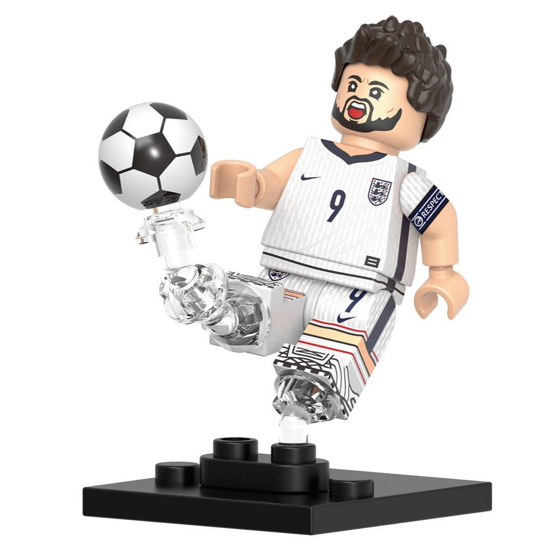 Harry Kane (England) Custom Minifigure Football Player