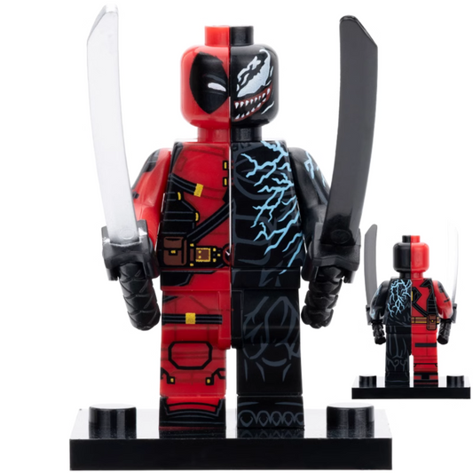 Venompool Deadpool Custom Marvel Superhero Minifigure