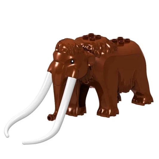 Arctic Mammoth Custom Animal Minifigure