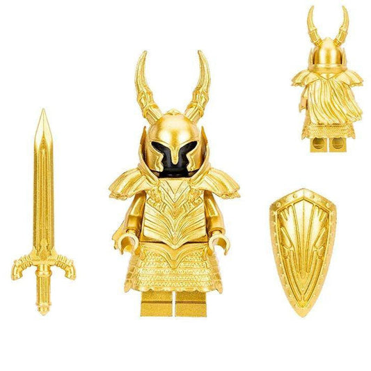 Black Knight (Gold) Custom Dark Souls Minifigure