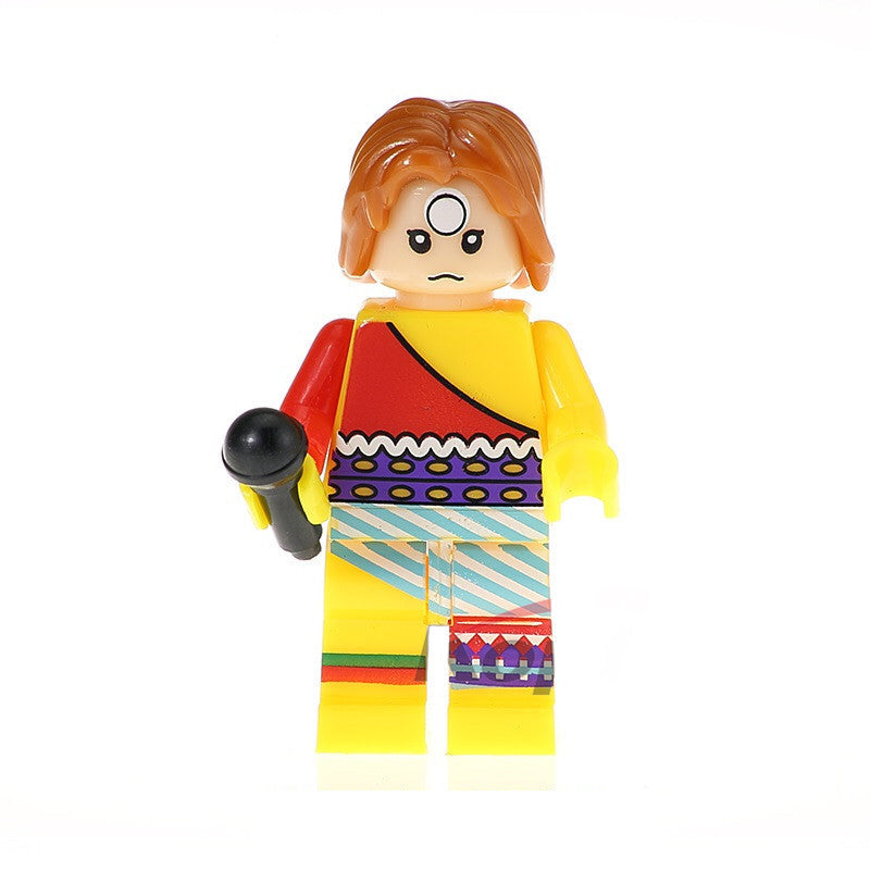 David Bowie Ziggy Stardust Outfit Custom Minifigure