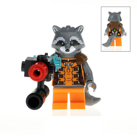 Rocket Raccoon Custom Marvel Superhero Minifigure Guardians of the Galaxy