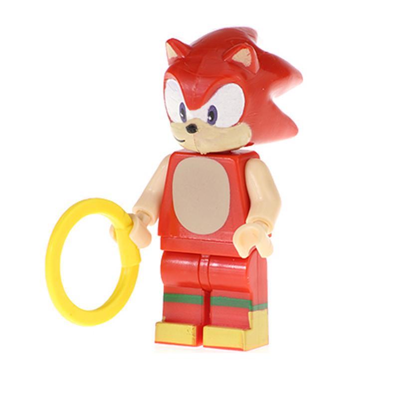 Knuckles the Echidna from Sonic the Hedgehog Custom Minifigure