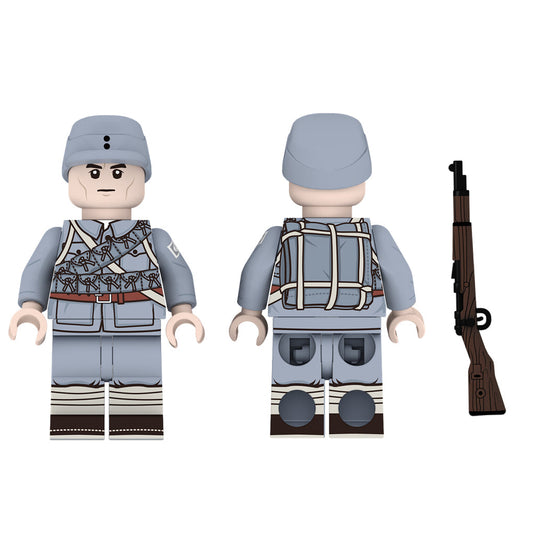 WW2 Republic of China Eighth Route Army Soldier Custom Minifigure