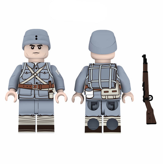 WW2 Republic of China Eighth Route Army Soldier Custom Minifigure