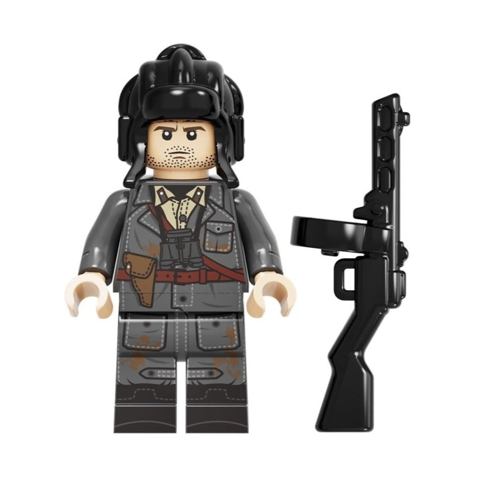 Soviet Tank Crew Soldier Custom Minifigure