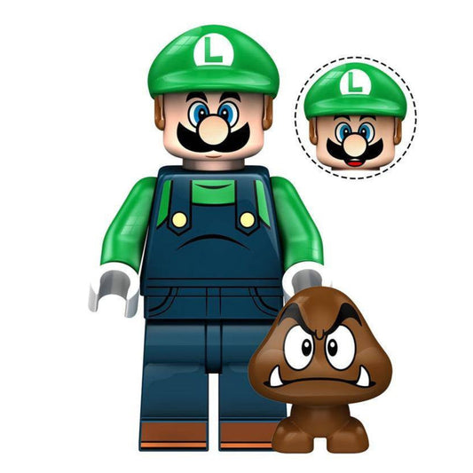 Luigi from Super Mario Custom Minifigure