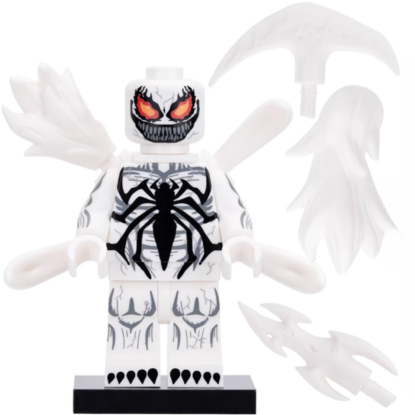 Anti-Venom Venom Custom Marvel Superhero Minifigure