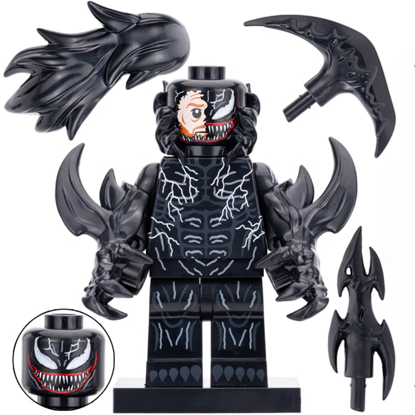 Venom Custom Marvel Superhero Minifigure