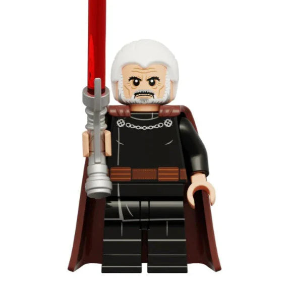 Count Dooku Custom Star Wars Minifigure.