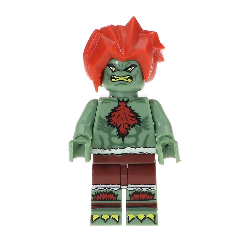 Blanka Street Fighter Custom Minifigure