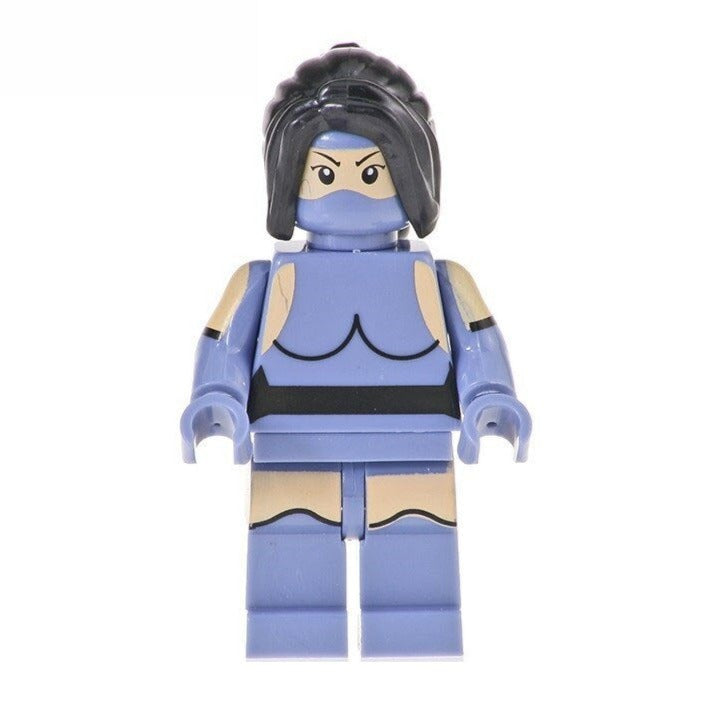 Kitana Mortal Kombat Fighter Custom Minifigure