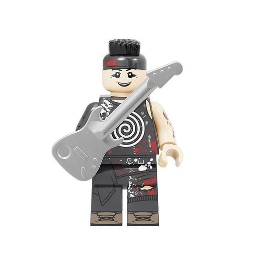 DJ Ashba from Guns N' Roses custom Minifigure