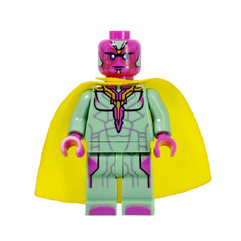 Vision Custom Marvel Superhero Minifigure.
