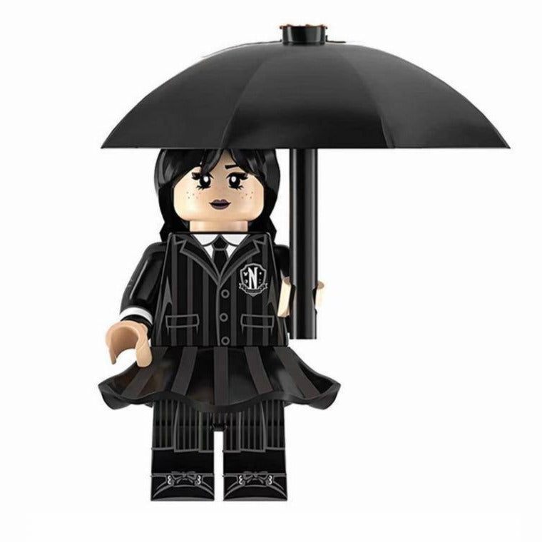 Wednesday Addams Custom Minifigure