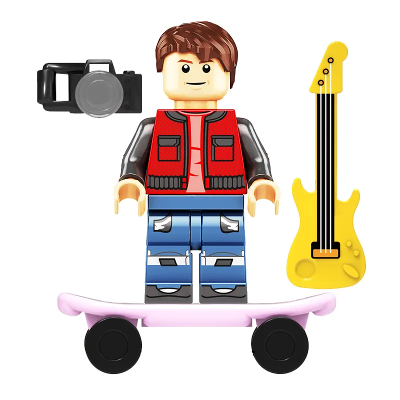 Marty McFly custom Minifigure from Back to the Future