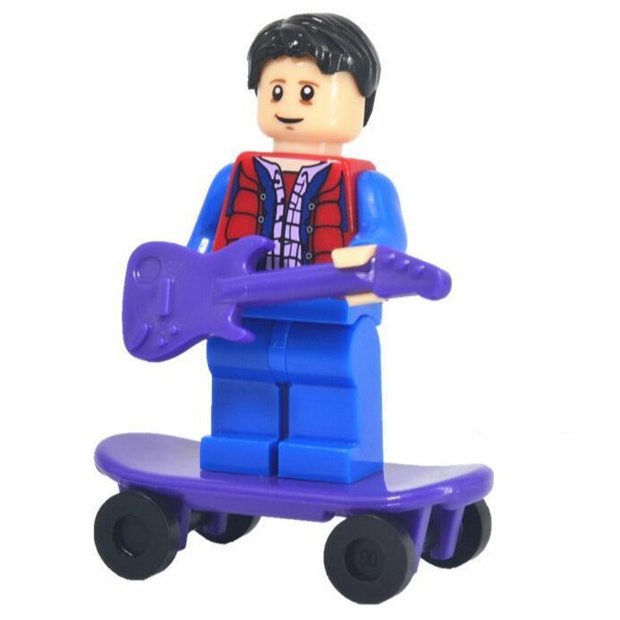 Marty McFly custom Minifigure from Back to the Future