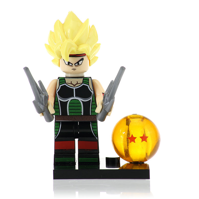 Bardock from Dragon Ball Z custom made Minifigure