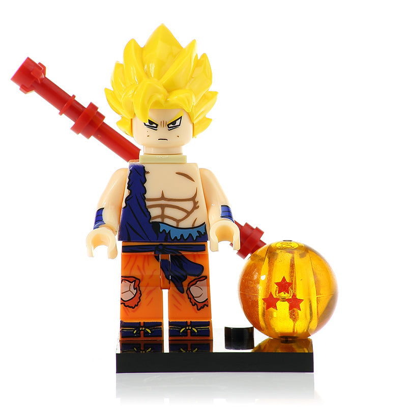 Goku from Dragon Ball Z custom made Minifigure