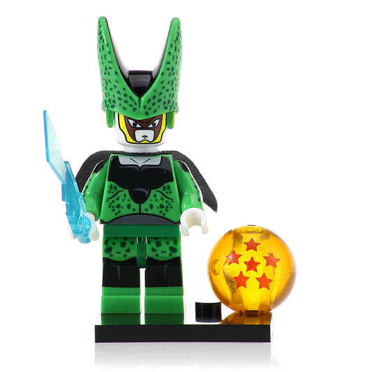 Perfect Cell from Dragon Ball Z custom made Minifigure.