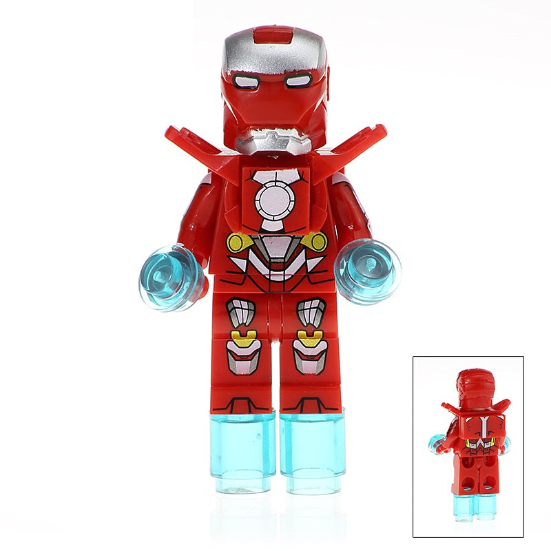 Iron Man Custom Design Jetpack Marvel Superhero Minifigure