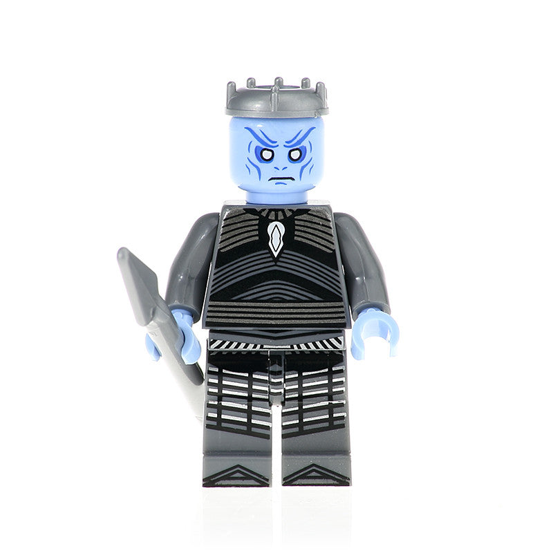 White Walker Knight King from Game of Thrones custom Minifigure