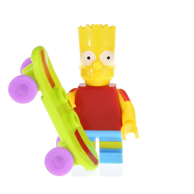 Bart Simpson Custom The Simpsons Minifigure