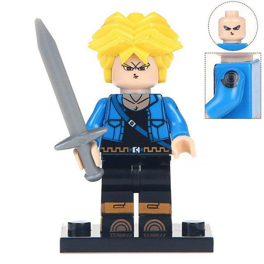 Future Trunks from Dragon Ball Z Custom Minifigure